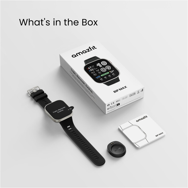 Смарт-годинник Amazfit Bip Max Silver (W2568AP1N)