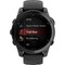 Фото - Смарт-часы Garmin Fenix E 47mm AMOLED Slate Gray Steel with Black Silicone Band (010-03025-01) | click.ua
