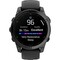 Фото - Смарт-часы Garmin Fenix E 47mm AMOLED Slate Gray Steel with Black Silicone Band (010-03025-01) | click.ua