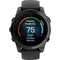 Фото - Смарт-часы Garmin Fenix E 47mm AMOLED Slate Gray Steel with Black Silicone Band (010-03025-01) | click.ua