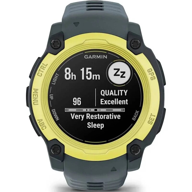Смарт-часы Garmin Instinct E 40 mm Electric Lime with Twilight Silicone Band (010-02932-01)