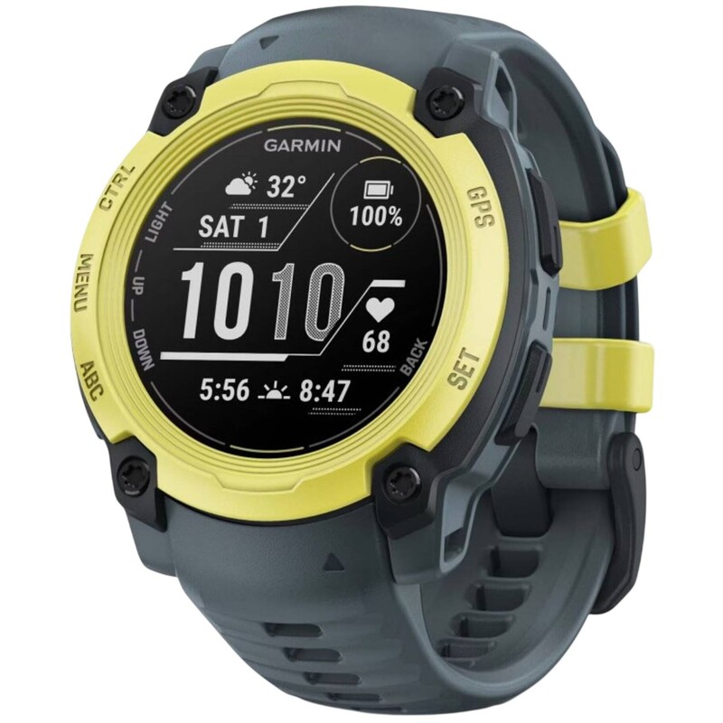 Смарт-часы Garmin Instinct E 40 mm Electric Lime with Twilight Silicone Band (010-02932-01)