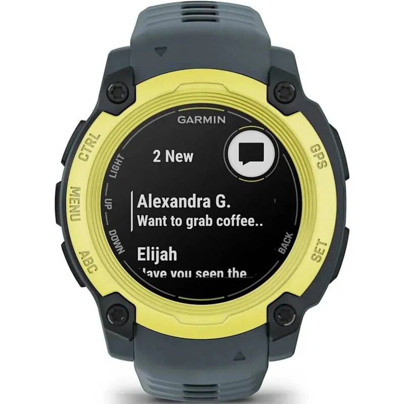 Смарт-часы Garmin Instinct E 40 mm Electric Lime with Twilight Silicone Band (010-02932-01)