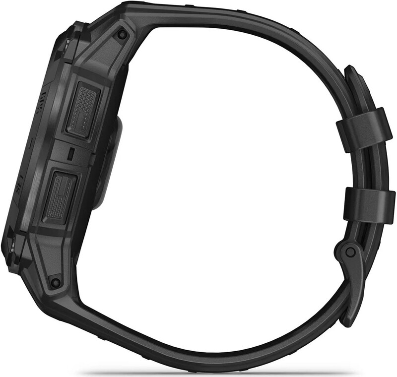 Смарт-годинник Garmin Instinct 3 50mm Tactical AMOLED Black with Black Silicone Band (010-03020-50)