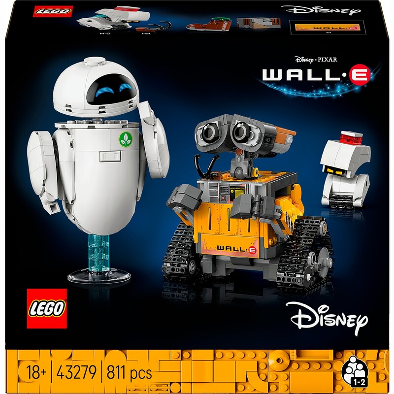 Конструктор LEGO Disney Pixar ВОЛЛ·І та Єва (43279)