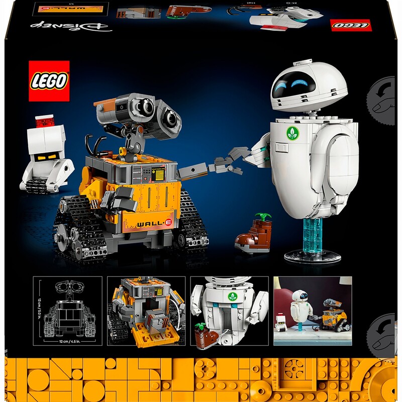 Конструктор LEGO Disney Pixar ВОЛЛ·І та Єва (43279)