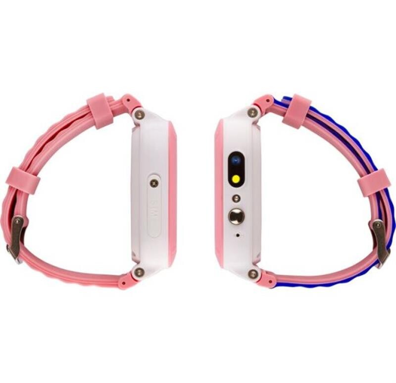 Детские смарт-часы AmiGo GO004 Splashproof Camera+LED Pink