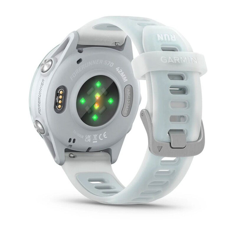Смарт-часы Garmin Forerunner 570 42mm Cloud Blue Aluminum with Translucent Whitestone/Cloud Blue (010-02970-01)