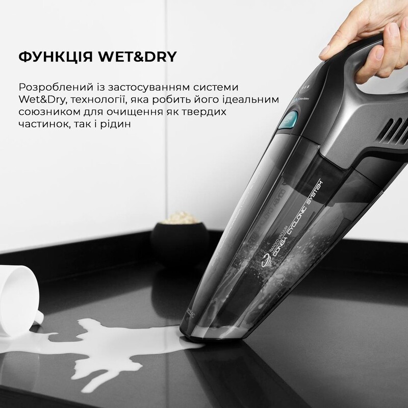 Аккумуляторный моющий пылесос Cecotec Conga Immortal ExtremeSuction 22.2 Animal Hand CCTC-05441 (8435484054416)