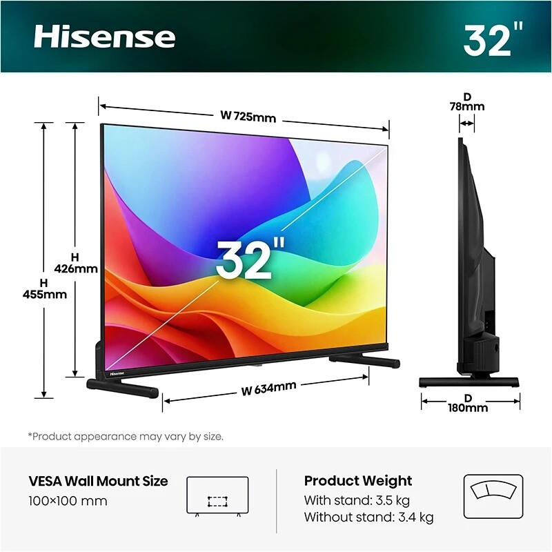 Телевизор Hisense 32A5S