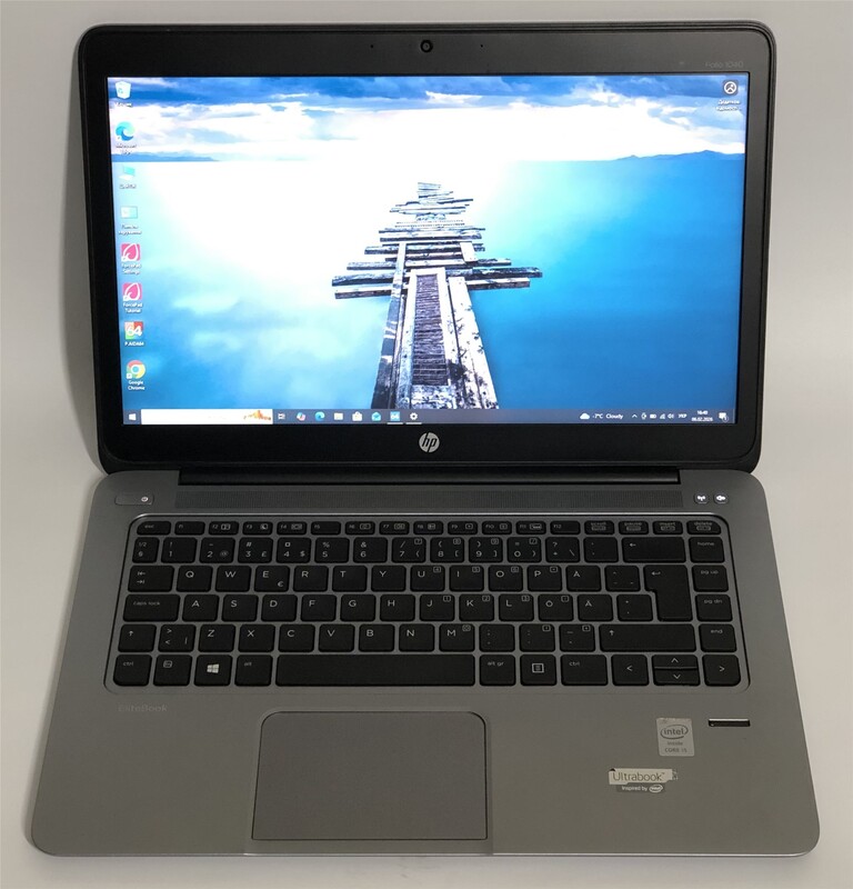 Ноутбук HP Elitebook 1040 G1 / 14" (1600x900) / i5-4210U / 4GB / 128GB SSD / Win10Pro / Backlight / сканер відбитка - Б/в