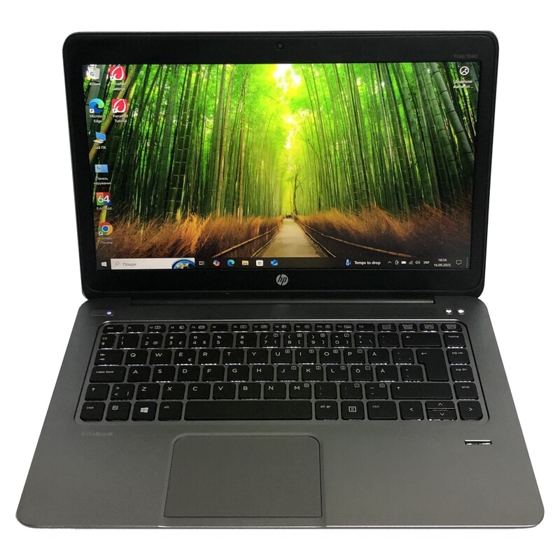 Ноутбук HP Elitebook 1040 G1 / 14" FullHD IPS / i5-4200U / 8GB / 180GB SSD / 4G/LTE / Win10Pro / Backlight / сканер відбитка - Б/в