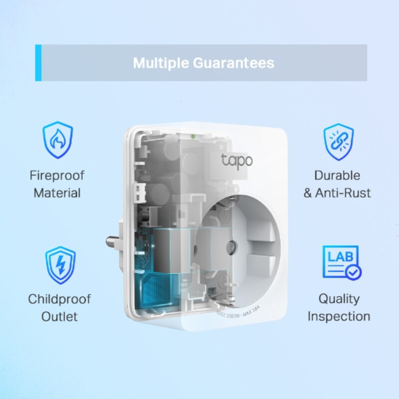 Інтелектуальна розетка TP-Link Tapo P110 (2-pack)