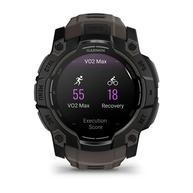 Смарт-годинник Garmin Instinct 3 50mm AMOLED Black (010-03020-00)