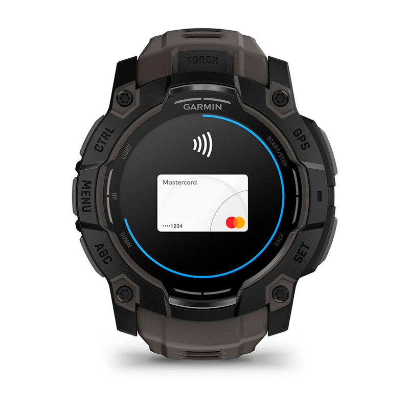 Смарт-годинник Garmin Instinct 3 50mm AMOLED Black (010-03020-00)