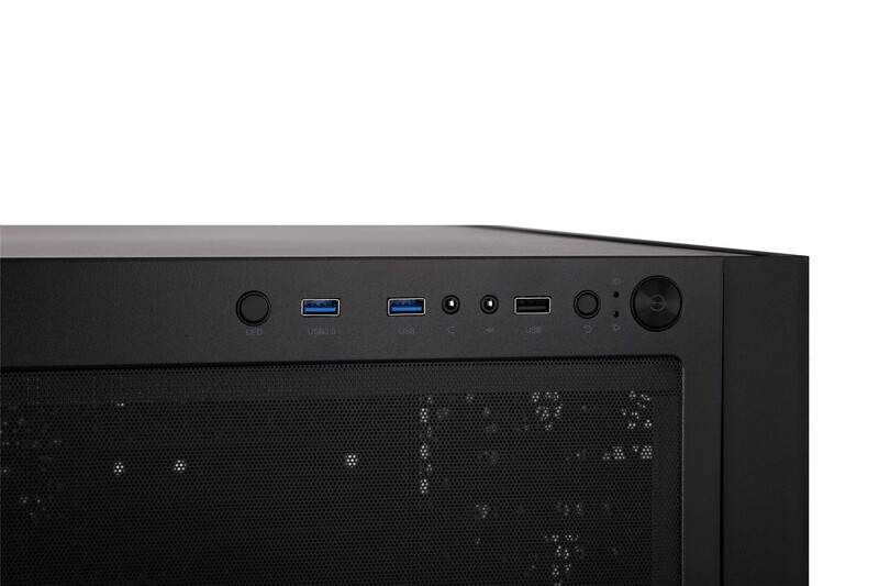 Корпус 2E Gaming Virtus Neo Black (2E-G3301N) без БП