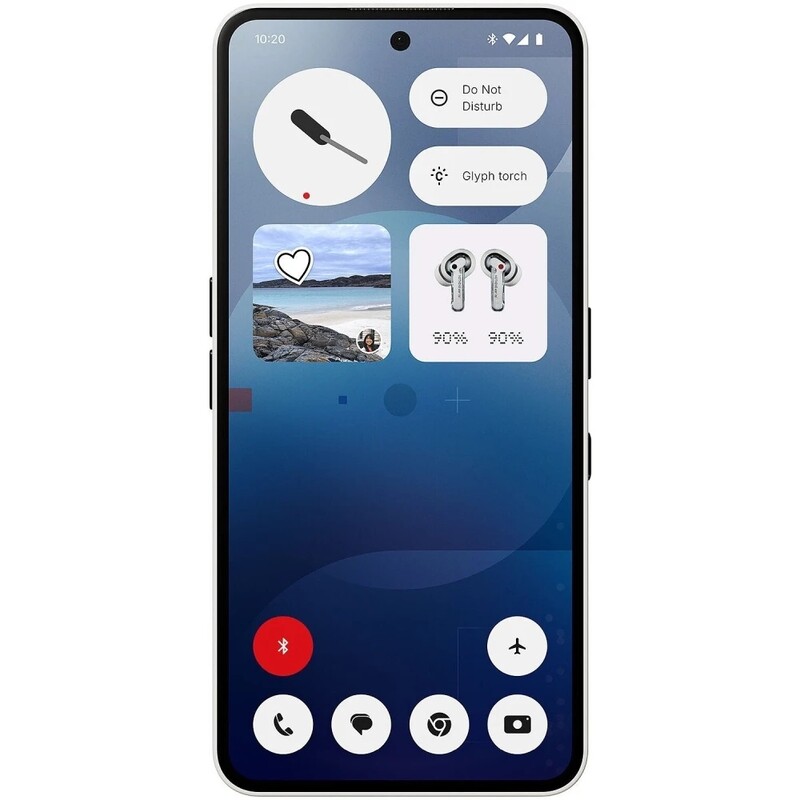 Смартфон Nothing Phone (3a) 8/128GB White