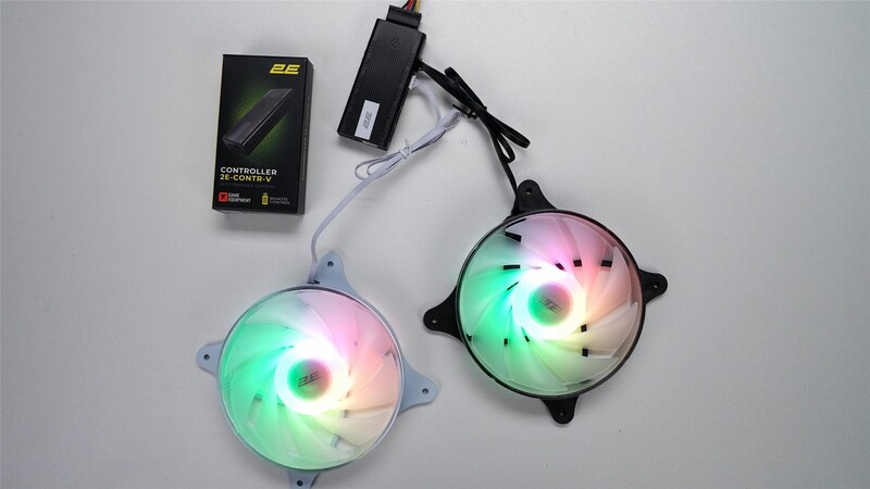 Контролер для вентиляторів 2E Gaming Air Cool ARGB Controller Black (2E-CONTR-V)