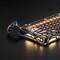 Фото - Клавіатура бездротова GravaStar Mercury K1 Pro CyberFlare (GSK1PRO_BO_BLK) | click.ua