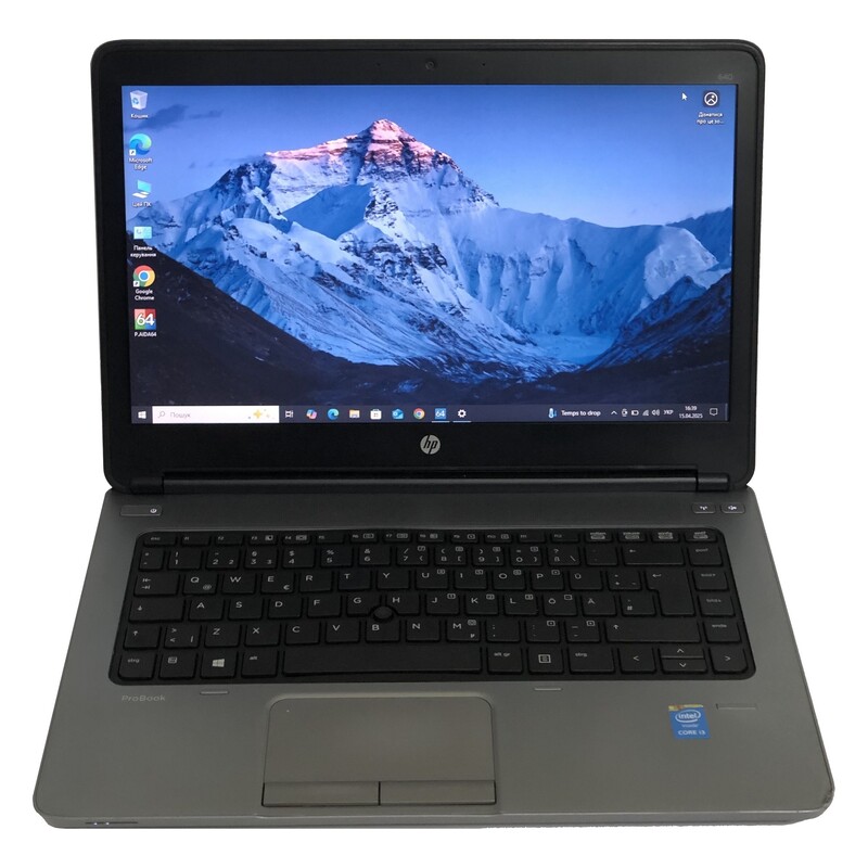 Ноутбук HP ProBook 640 G1 / 14" (1366x768) / i3-4000M / 8GB / 320GB HDD / Win10Pro - Б/в