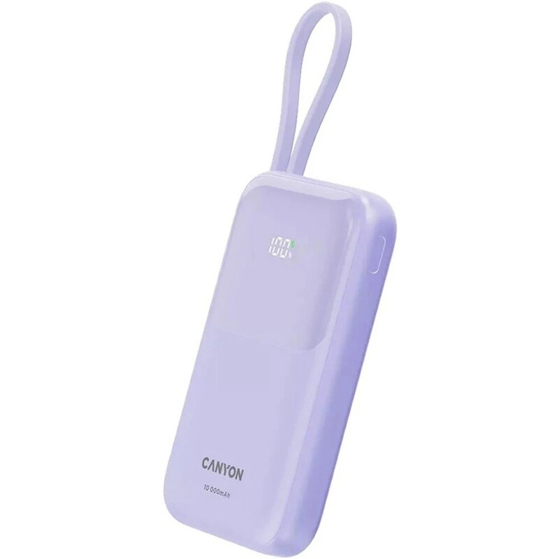 Универсальная мобильная батарея Canyon OnPower 101 10000mAh Purple (CNS-CPB101PU)