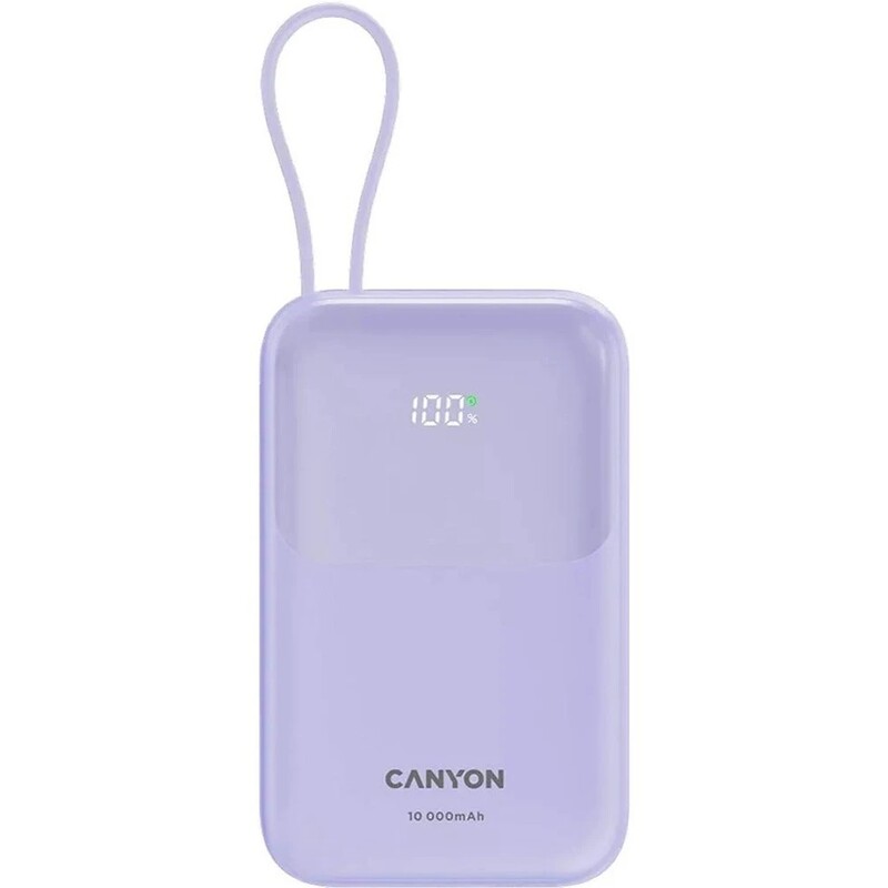 Универсальная мобильная батарея Canyon OnPower 101 10000mAh Purple (CNS-CPB101PU)