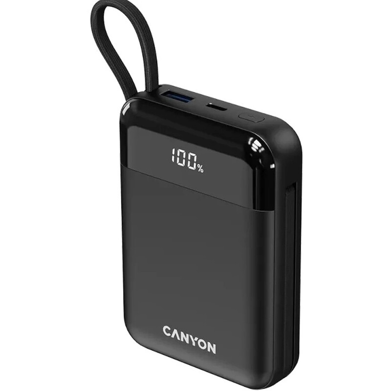 Универсальная мобильная батарея Canyon OnPower 104 10000mAh Black (CNS-CPB104B)