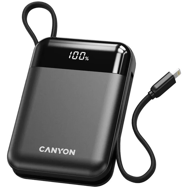 Универсальная мобильная батарея Canyon OnPower 104 10000mAh Black (CNS-CPB104B)