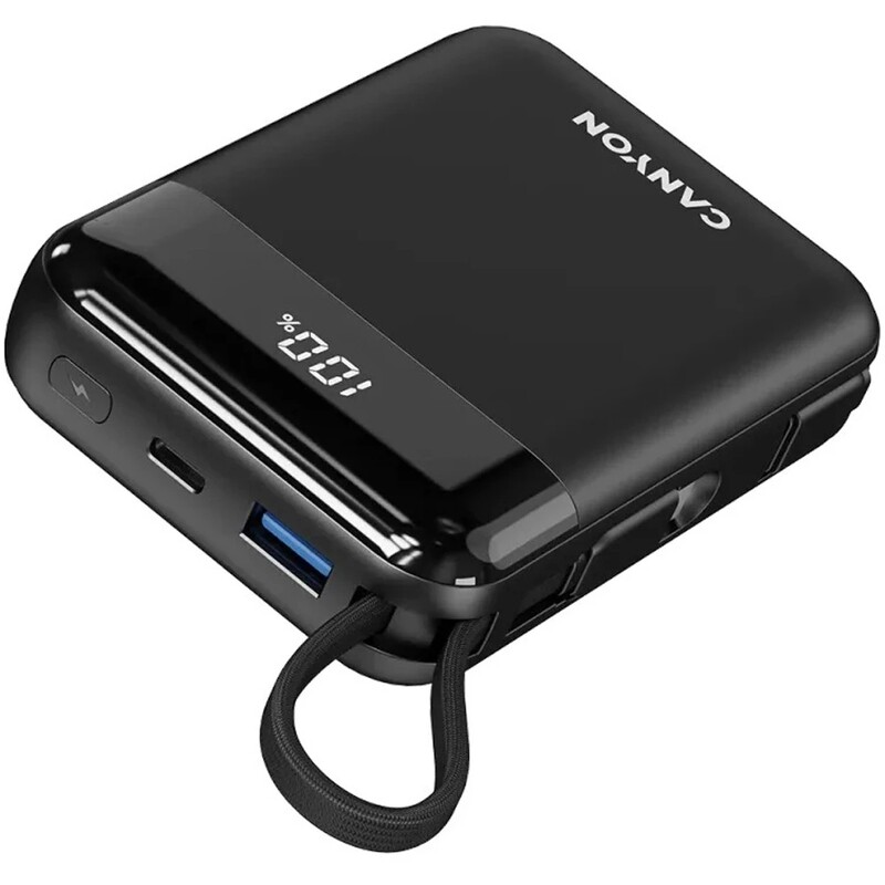 Универсальная мобильная батарея Canyon OnPower 104 10000mAh Black (CNS-CPB104B)