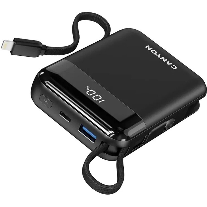 Универсальная мобильная батарея Canyon OnPower 104 10000mAh Black (CNS-CPB104B)