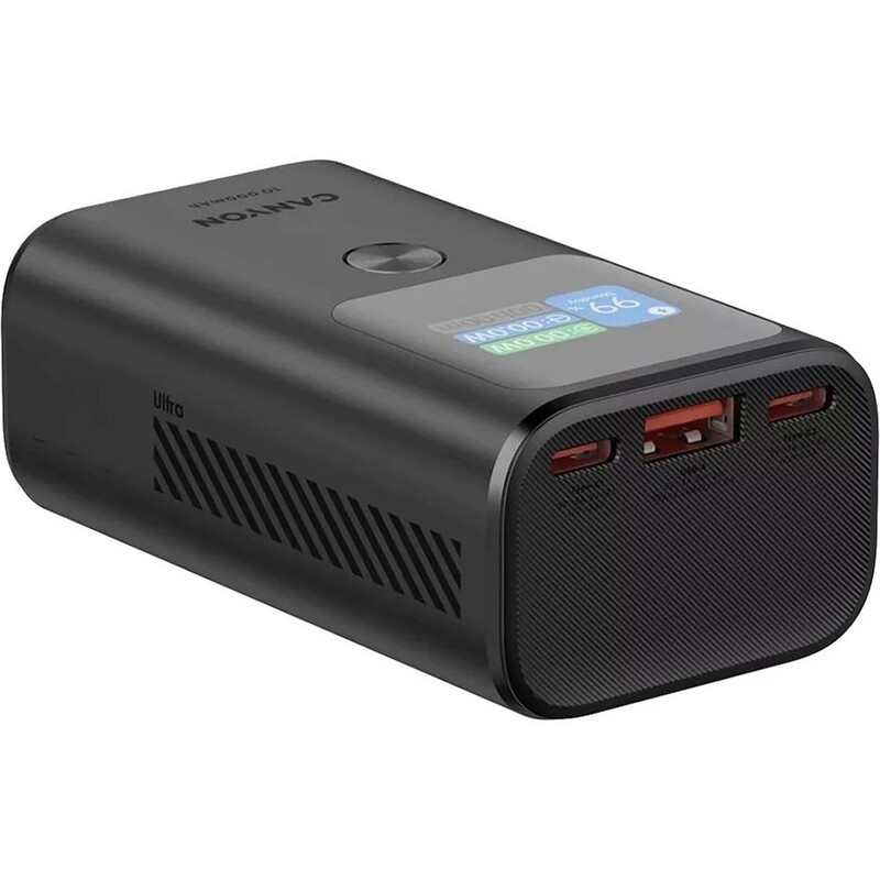 Універсальна мобільна батарея Canyon OnPower 130 10000mAh Dark Grey (CNS-CPB130DG)