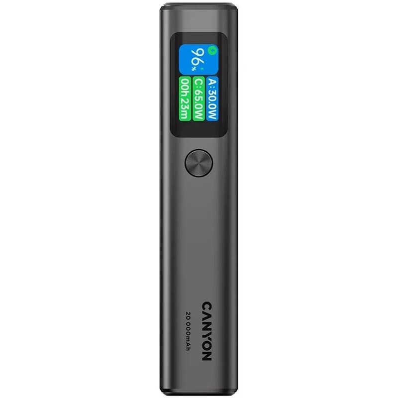 Универсальная мобильная батарея Canyon OnPower 230 20000mAh Dark Grey (CNS-CPB230DG)