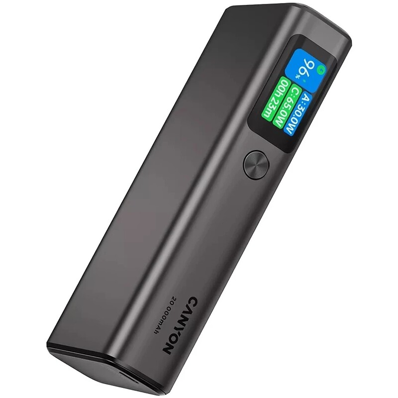 Универсальная мобильная батарея Canyon OnPower 230 20000mAh Dark Grey (CNS-CPB230DG)