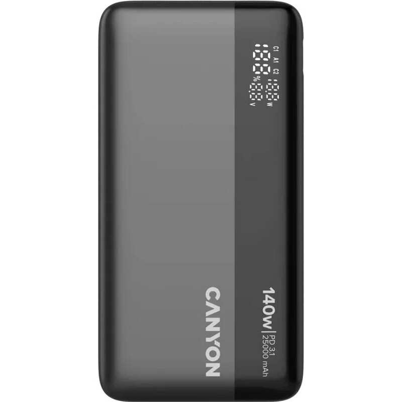 Універсальна мобільна батарея Canyon OnPower 240 PB-240 25000mAh Dark Grey (CNS-CPB240)