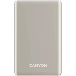 Универсальная мобильная батарея Canyon OnPower 505 Slim Magsafe 5000mAh Beige (CNS-CPB505BE)