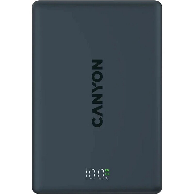 Универсальная мобильная батарея Canyon OnPower 511 Magnetic 10000mAh Black (CNS-CPB511B)