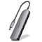 Фото - USB-хаб REAL-EL CQ-415 USB Type-C 4-в-1 | click.ua