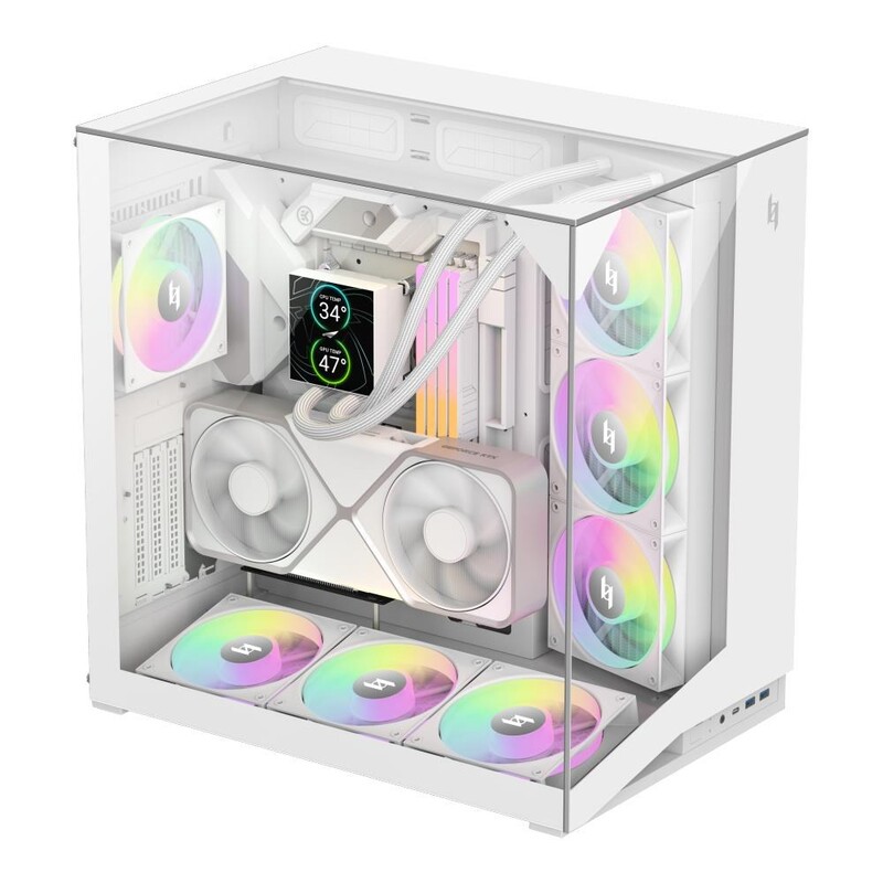 Корпус GameMaxNEX C56 VC WH