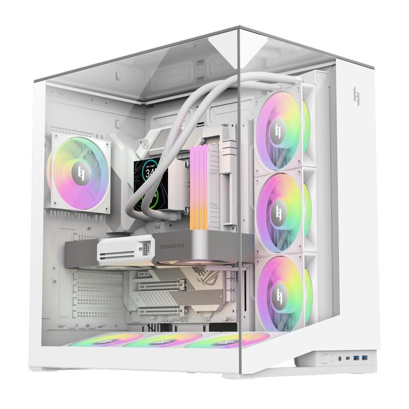 Корпус GameMaxNEX C56 VC WH