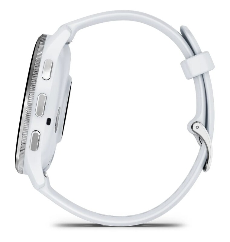 Смарт-часы Garmin Venu 3 Silver Stainless Steel Bezel with Whitestone Case and Silicone Band (010-02784-00)
