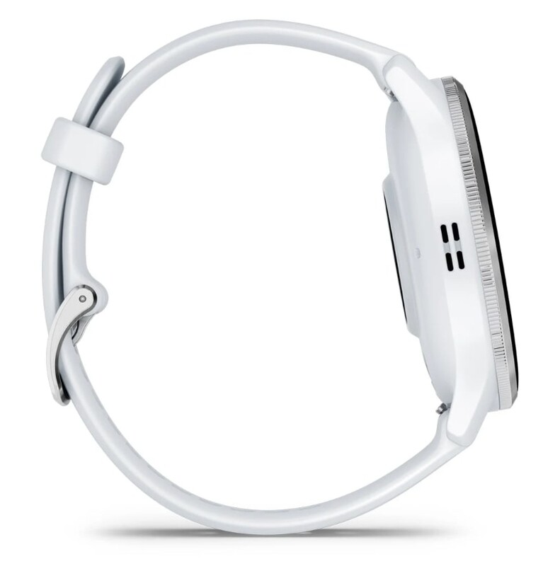 Смарт-часы Garmin Venu 3 Silver Stainless Steel Bezel with Whitestone Case and Silicone Band (010-02784-00)