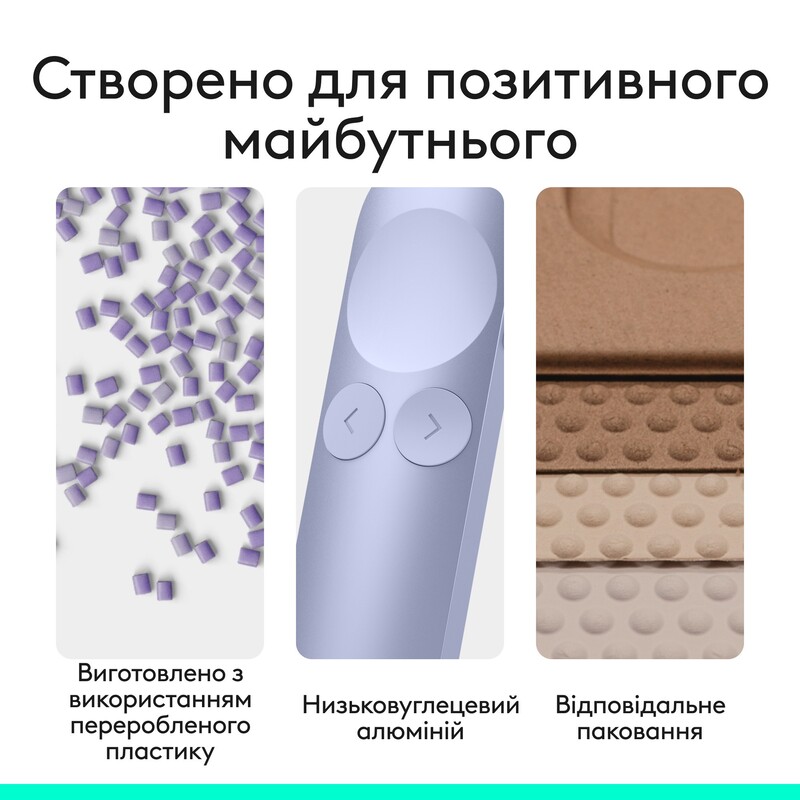 Презентер Logitech Spotlight 2 Light Lilac (910-007673)