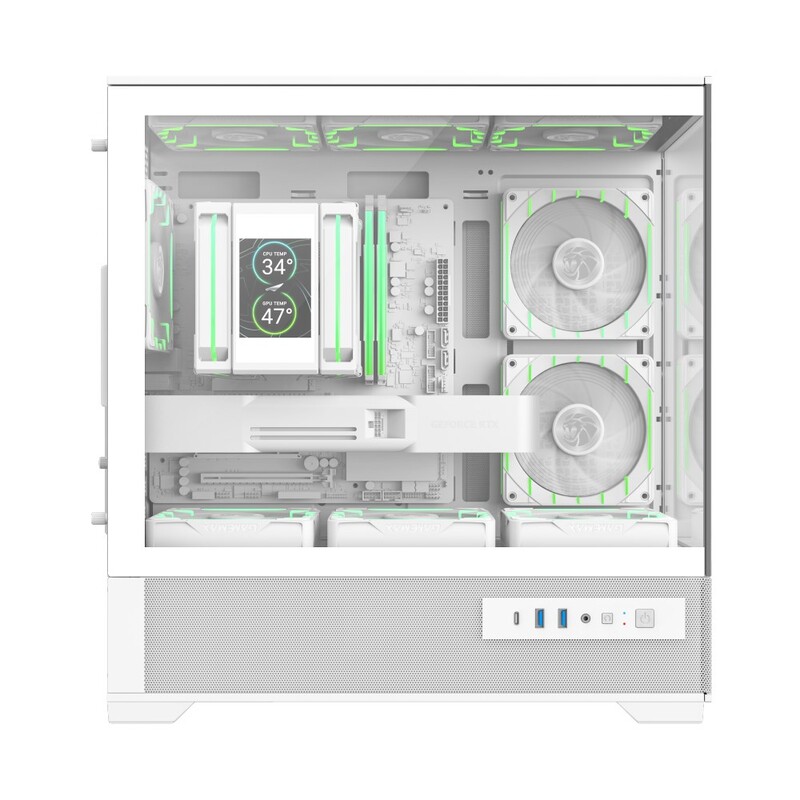 Корпус GameMax Vista 2 MW White
