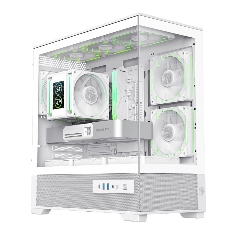 Корпус GameMax Vista 2 MW White