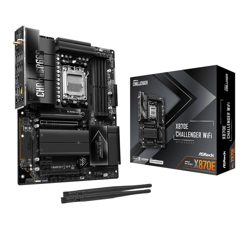 Материнская плата ASRock X870E Challenger WiFi Socket AM5