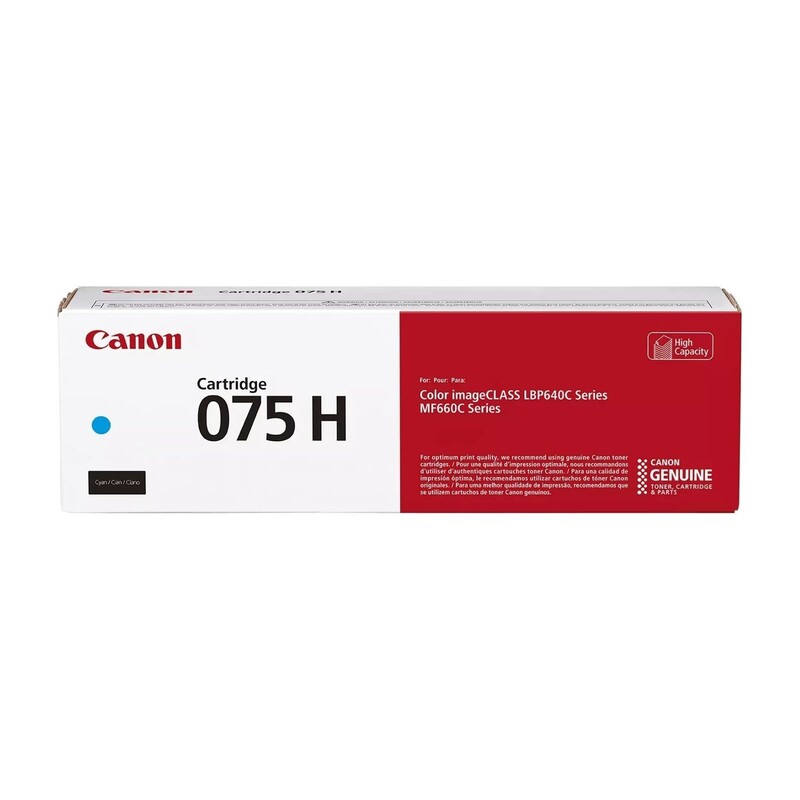 Картридж Canon 075H MF664Cdw/MF667Cdw/LBP646Cdw/LBP647Cdw Cyan (6368C002)