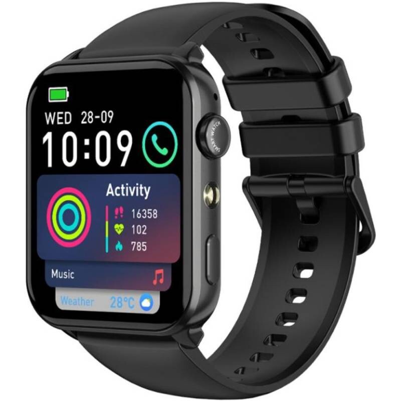 Cмарт-годинник Blackview R30 Max Black (6931548323174)