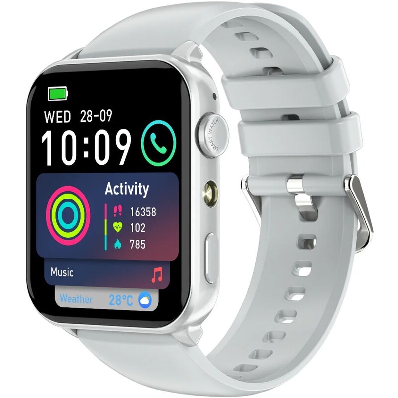 Cмарт-годинник Blackview R30 Max Silver (6931548323167)