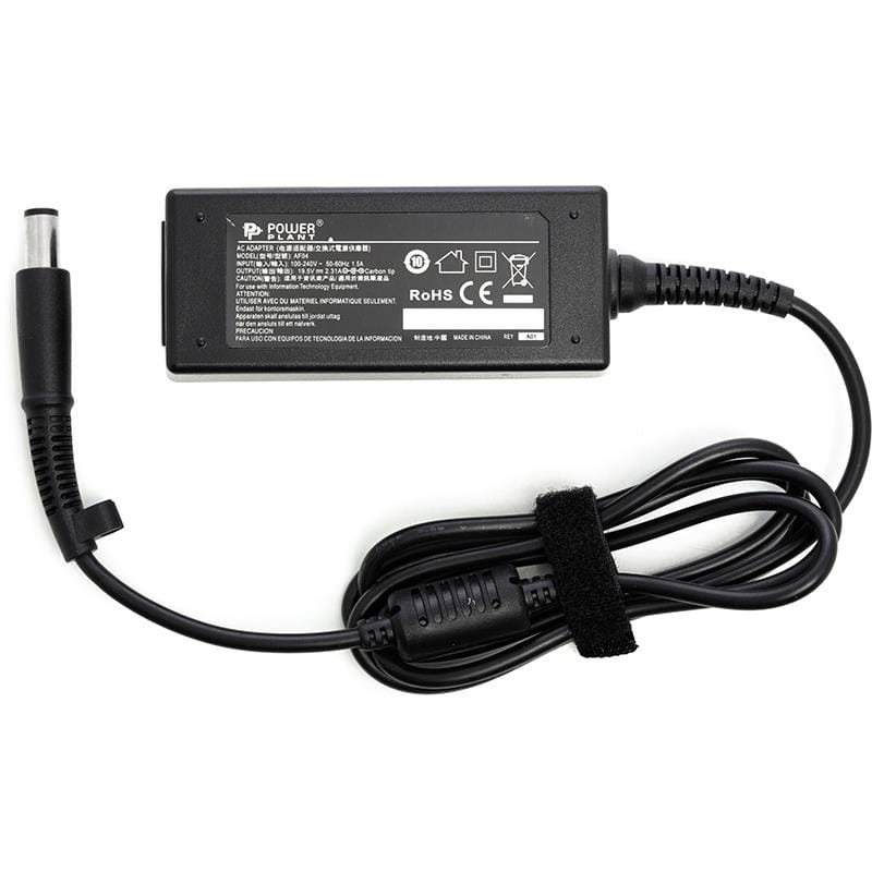 Блок питания PowerPlant для ноутбука HP 220V, 19.5V 45W 2.31A, 7.4х5.0мм (HP45G7450)