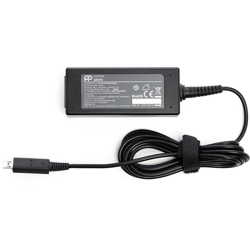 Блок живлення PowerPlant для ноутбука Acer 220V, 12V 18W 1.5A, microUSB (AC18AMCUSB)